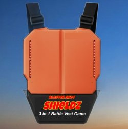Nerf Vest with Score Keeping Vest for Home Use