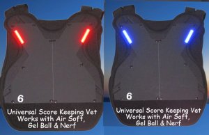 Airsoft Score Keeping Vests