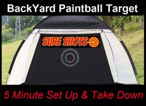 Back Yard Paintball Target