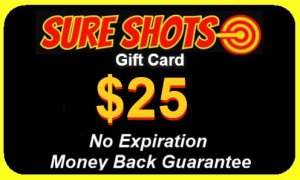 $25 Paintball Gift Card by Sure Shots