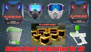 Gel Ball Business Kit-30 Surge Blasters-20 Scoring Vests