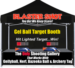 Gel Ball Target Shooting Gallery for 2 Players