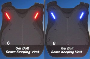 Gel Ball Score Keeping Vests System