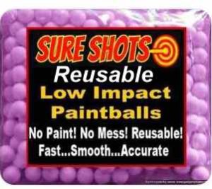 Low Impact Reusable Paintballs