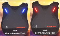 10 Score Keeping Vests for Nerf Wars