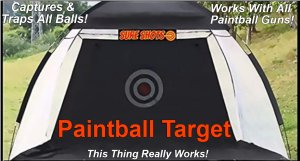 Rubber Paintball Target