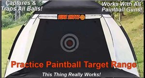 Practice Paintball Target Range