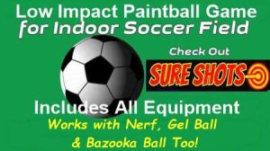 Low Impact Paintball for Soccer Arenas