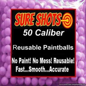 50 Caliber Reusable Paintballs