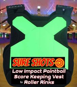 10 Low Impact Paintball Score Keeping Vests for Roller Rinks