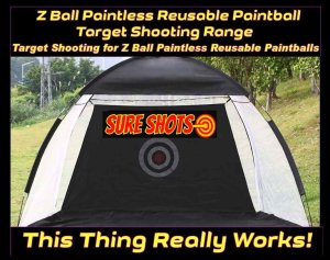 Z Ball Reusable Paintball Target Range