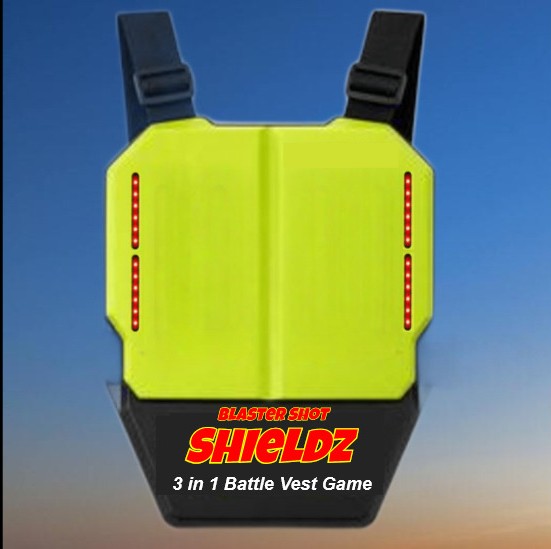 Blaster Shot SHIELDZ 3-in-1 Tactical Scorekeeping Vest