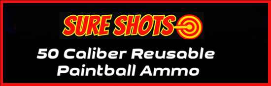 50 Caliber Reusable Paintball Ammo