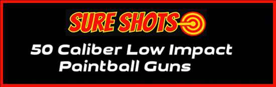 50 Caliber Low Impact Paintball Guns
