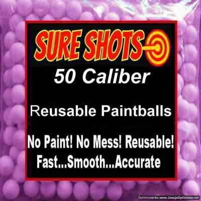 50 Cal Low Impact Rubber Paintballs 