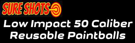 Low Impact 50 Caliber Paintballs