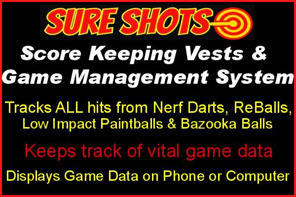 Universal Score Keeping for Nerf, Low Impact Paintball,Airsoft Universal Score Keeping for Nerf, Low Impact Paintball,Airsoft