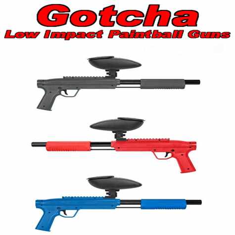 Gotcha Low Impact Paintball Guns