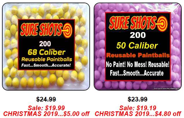 Reusable Paintballs for Christmas Gift