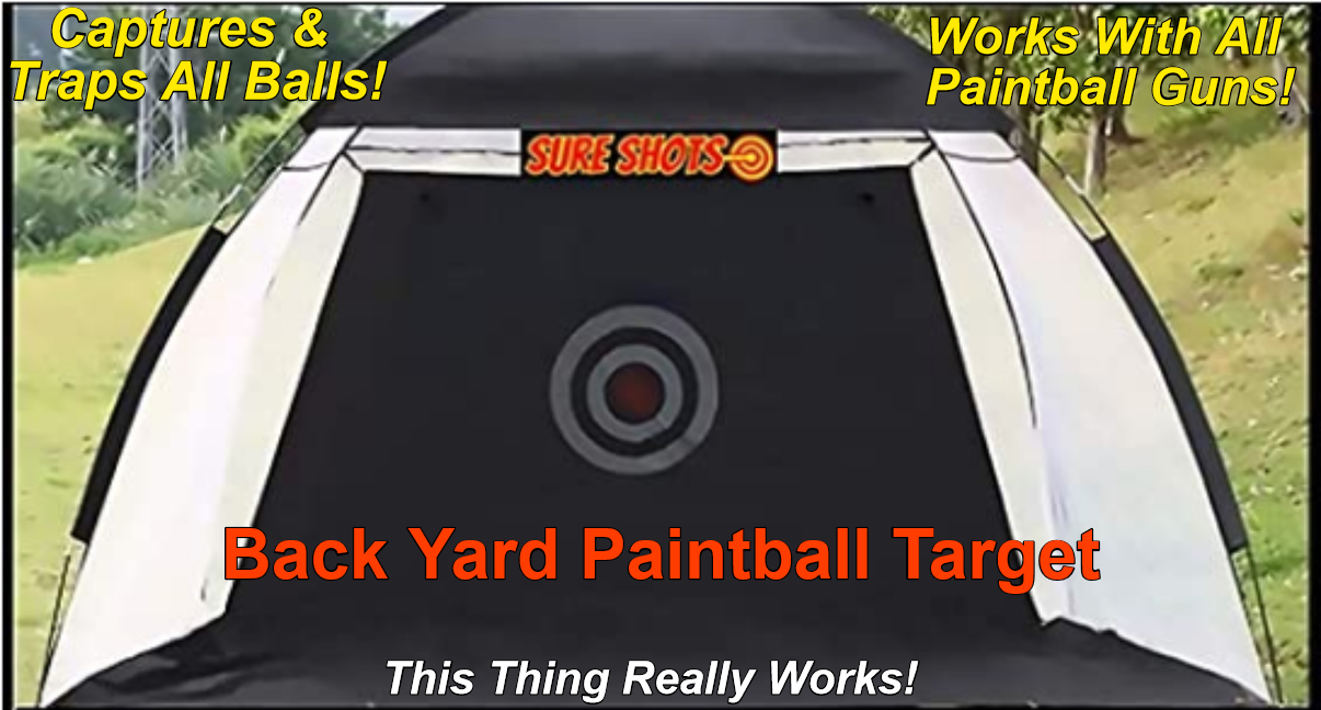 Rubber Paintball Target for Paintball Practice and Shooting